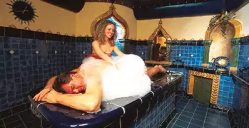Hamam massage room