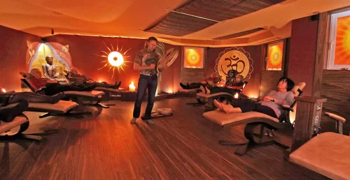 Indian Meditation Room at the Bergknappenhof